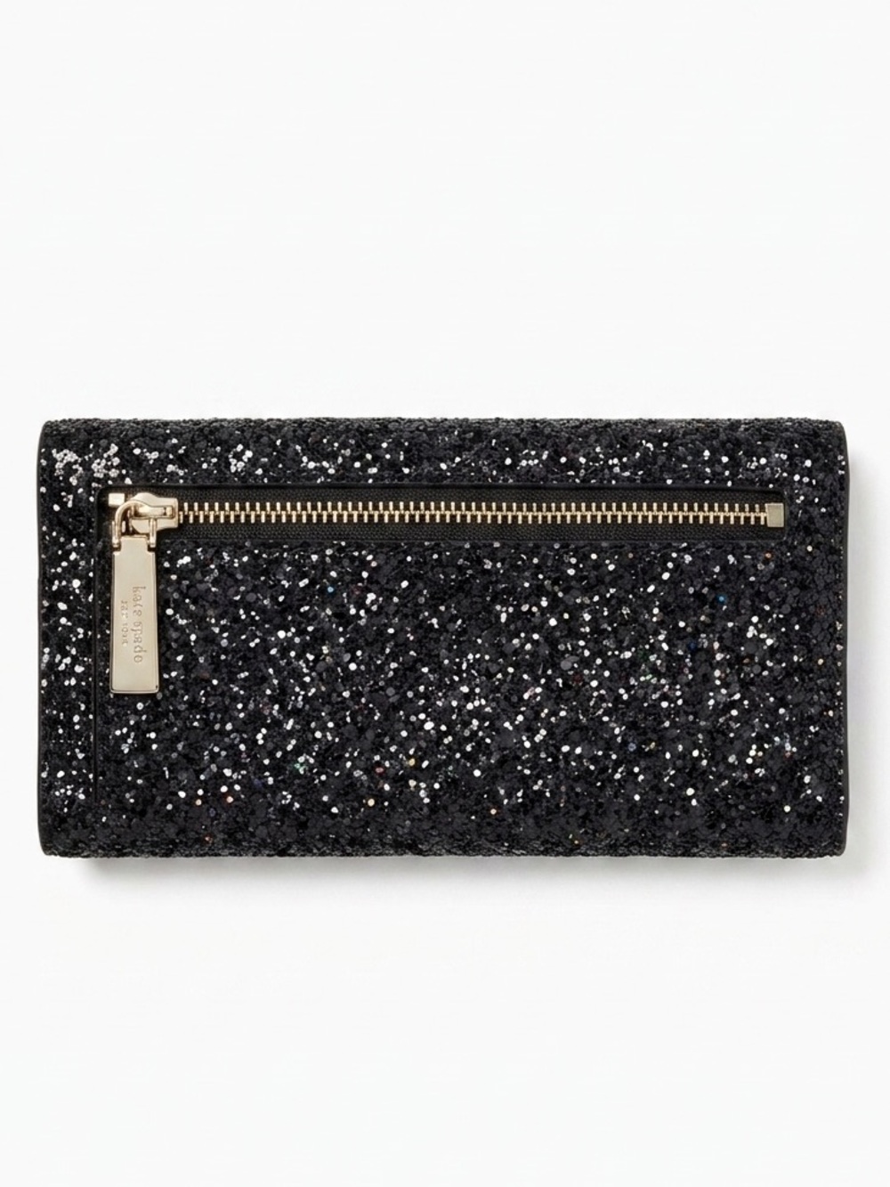 Kate Spade Odette Glitter Large Slim Bifold Wallet - Picture 3 of 13